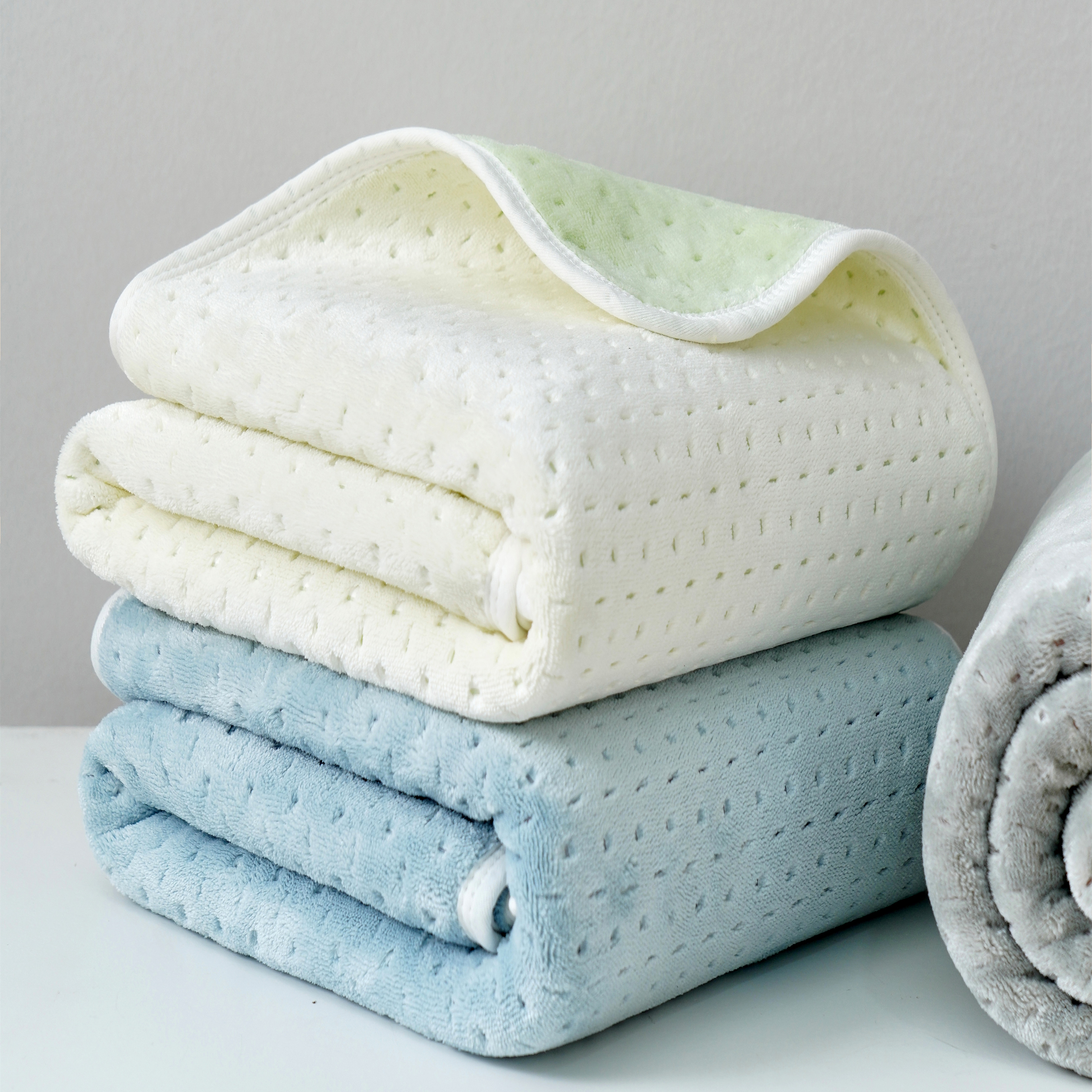 Shenduo Autumn And Winter Double Dyed Bath Towel Absorbent Quick Drying Bath Towel Adult Men And Women Large Non-Hair Home Soft Specification drawing