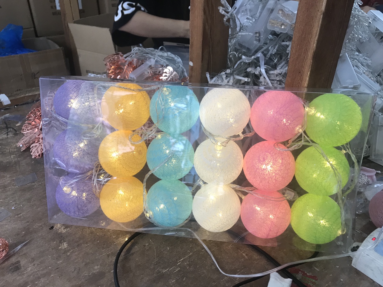 18头户外灯串装饰品 节庆用品摆件 装饰树