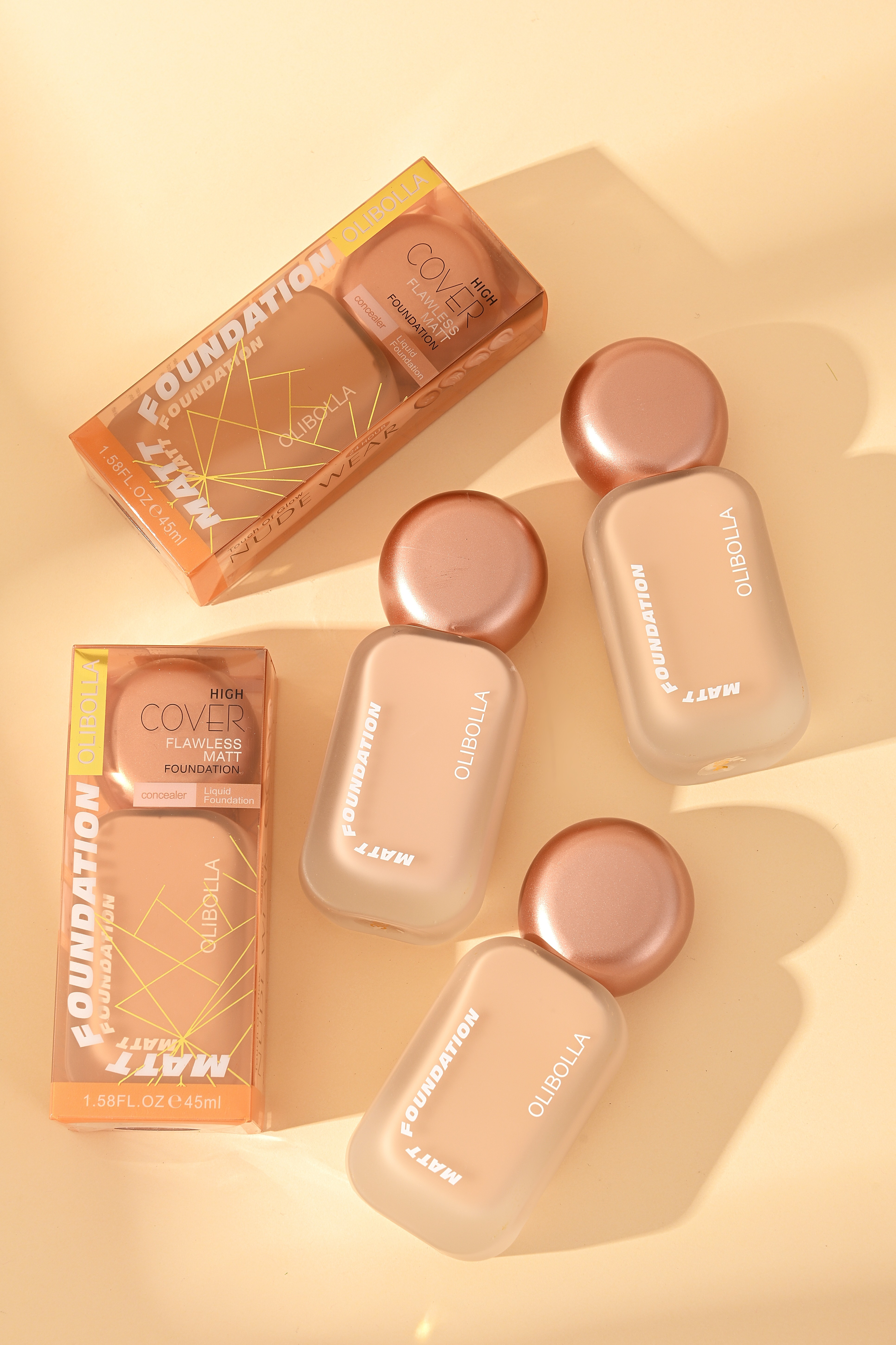 LA-F129 2023 New Bestseller Foundation! Moisturizing and long-lasting matte finish, a bestseller in foreign trade. You will definitely regret not buying it! Limited-time flash sale! details Picture