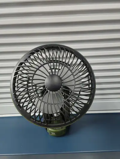 The Lamp Fan Is Cool And Bright