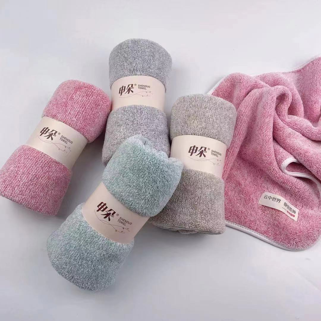 Manufacturers Wholesale Soft Absorbent Thick Towel Quick Drying Can Not Drop Hair Stripe Towel Application Scenario