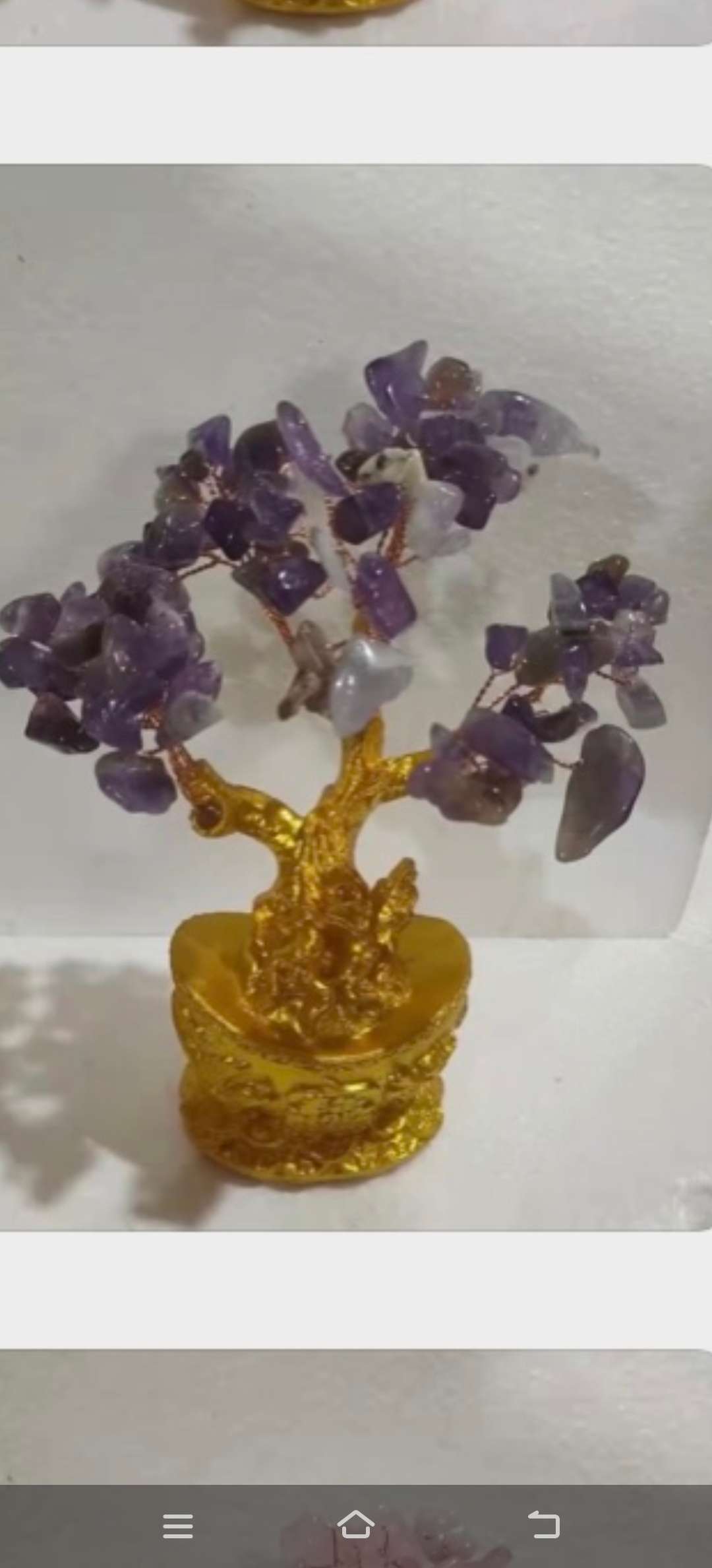 元宝水晶树/水晶树/工艺品细节图