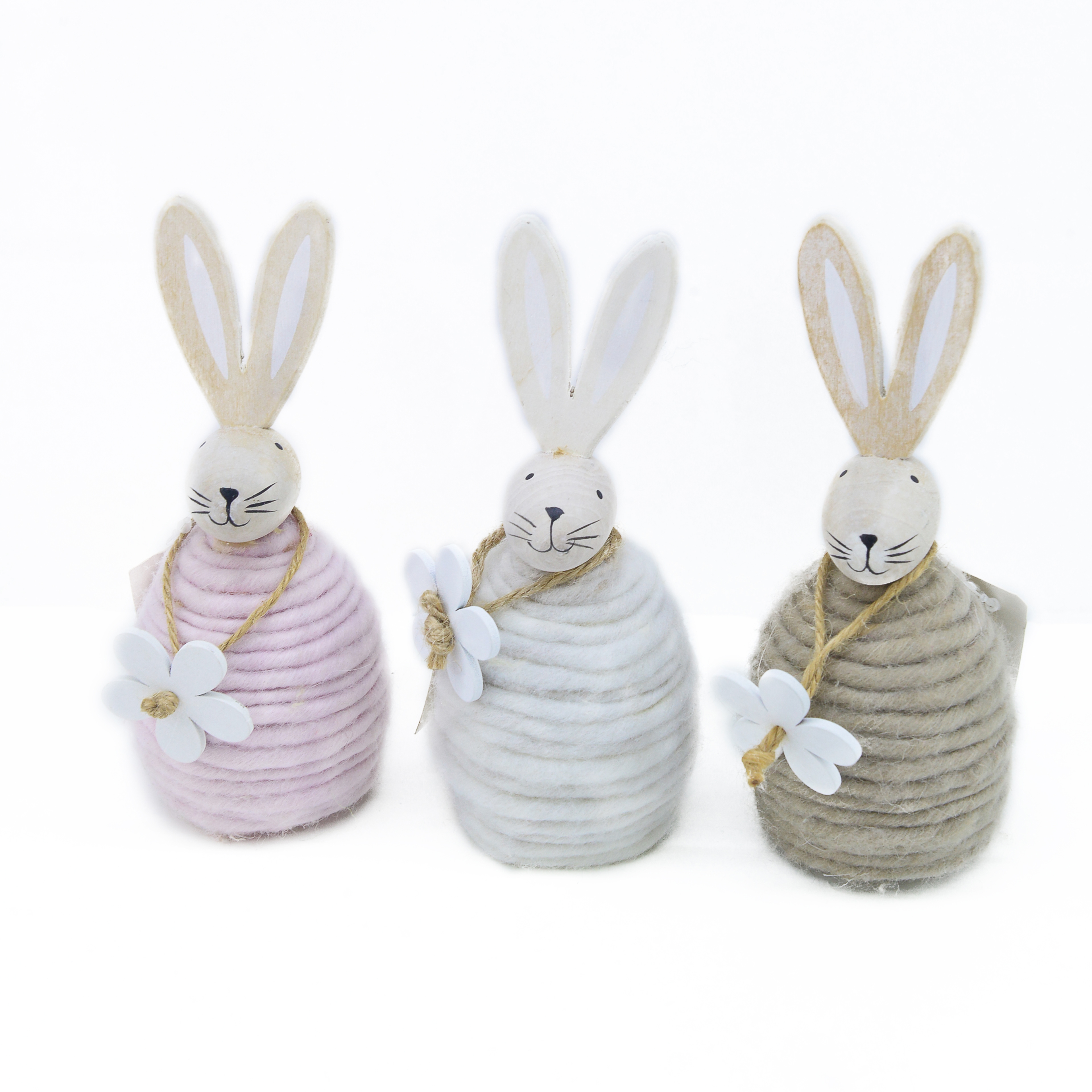 Jindan New Wool Felt Craft Decoration Poke Poke Little Rabbit Standing Manual Diy Material Package Self-Made Living Room Bedroom Finished Decoration Multi-Color Option 25 (Price Negotiable Save Hand-Made)