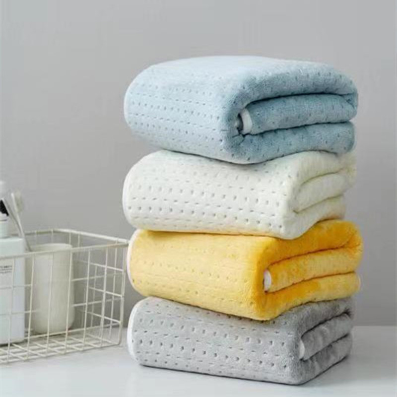 Shenduo Autumn And Winter Double Dyed Bath Towel Absorbent Quick Drying Bath Towel Adult Men And Women Large Non-Hair Home Soft details Picture