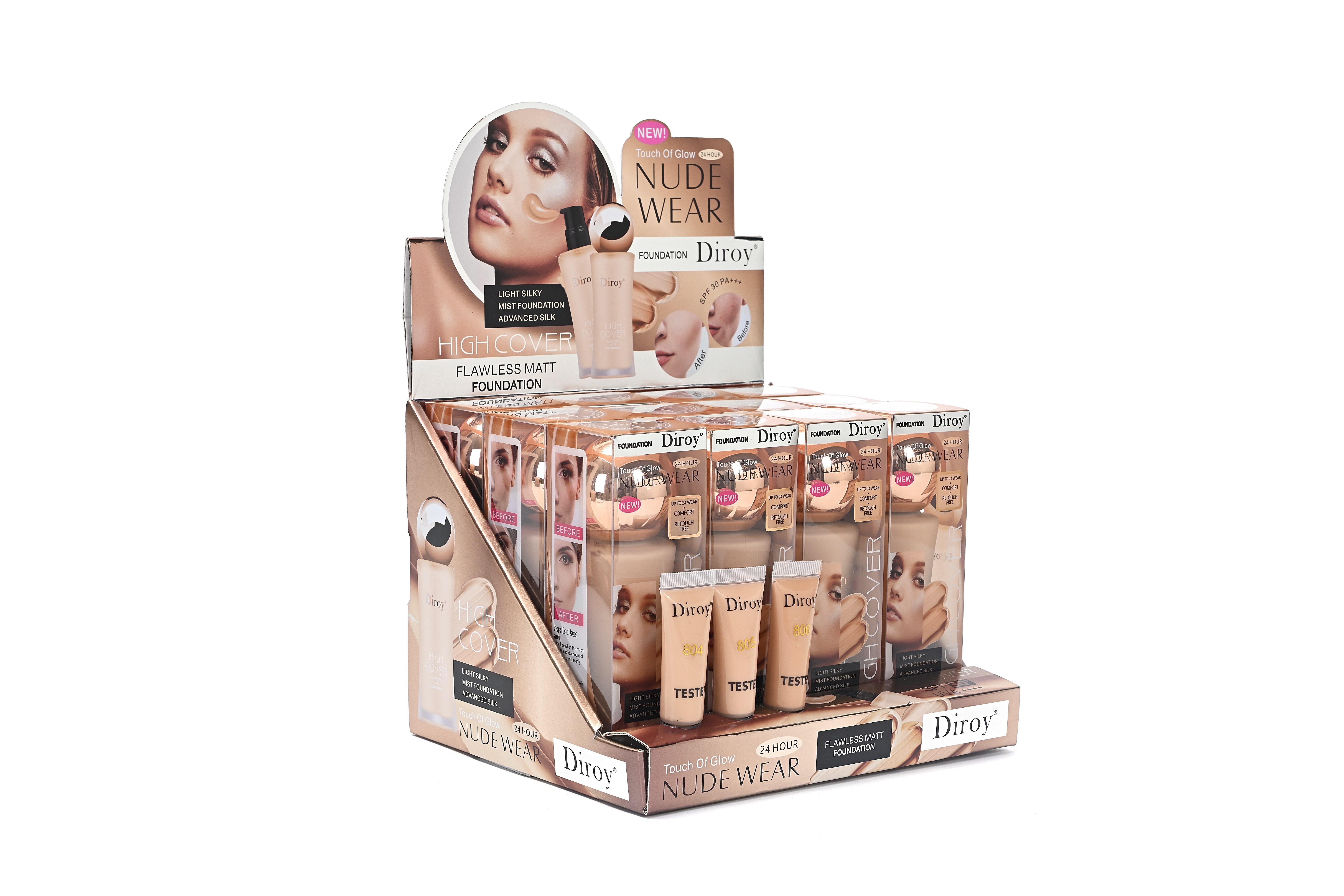 Diroy839052 新款2023粉底液，外贸出口品质，工厂直销超值价格 ，限时抢购中！