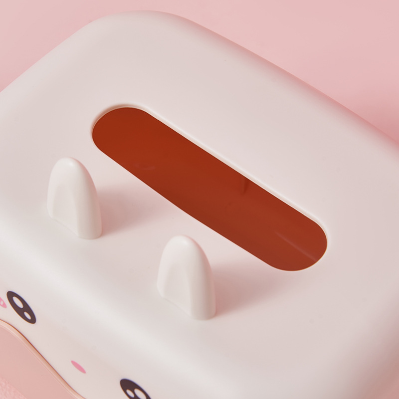 J06-6434 Creative Tissue Box, Cartoon Tissue Box, Desktop Tissue Box, Storage Box, Detachable Tissue Box, Tissue Box, multi-scenario application in office, living room, coffee table, kitchen, waterproof tissue box Item Picture
