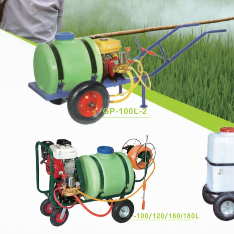 Yasuo 100L bucket-type farmland irrigation machine GP100L-2 details Picture