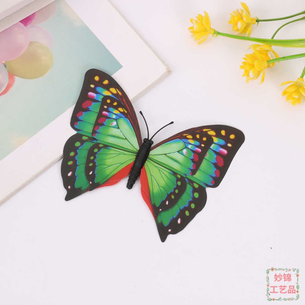 Bedroom Decoration with 3D Butterflies