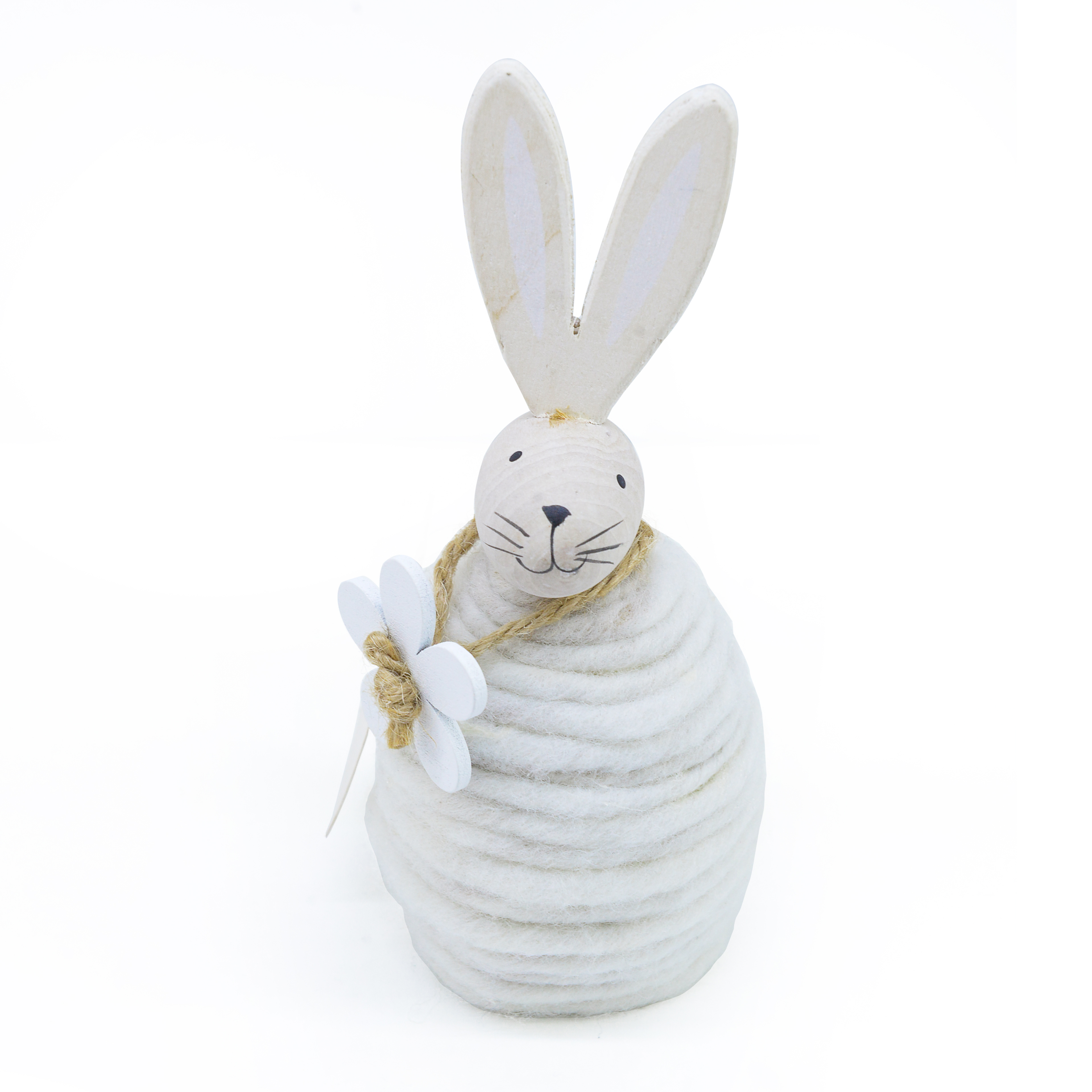 Jindan New Wool Felt Craft Decoration Poke Poke Little Rabbit Standing Manual Diy Material Package Self-Made Living Room Bedroom Finished Decoration Multi-Color Option 25 (Price Negotiable Save Hand-Made) Specification drawing