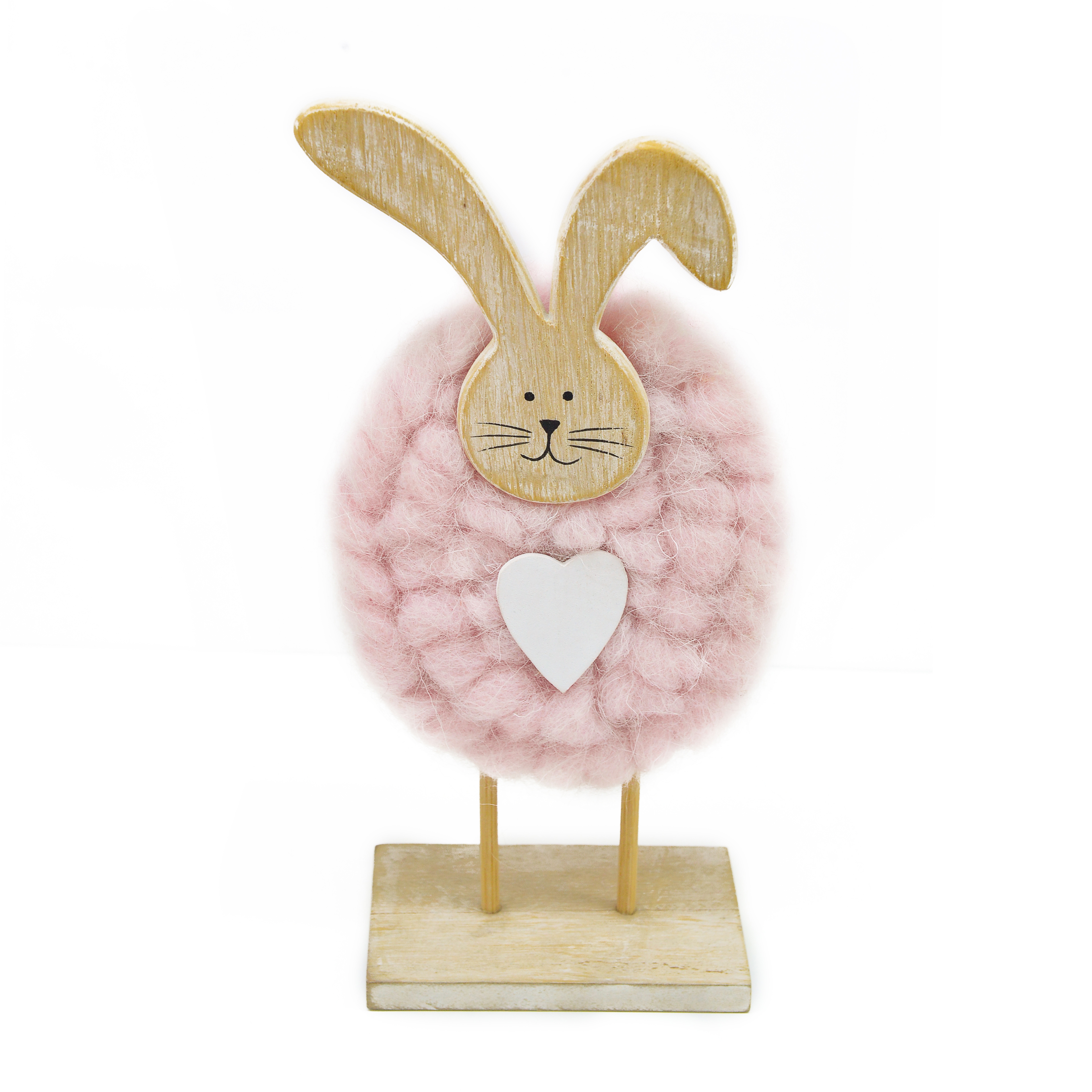 New Wool Felt Poke Poke Little Rabbit Standing Handmade Diy Material Package Homemade Living Room Bedroom Decoration (012 Price Subject To Deposit Handmade) details Picture