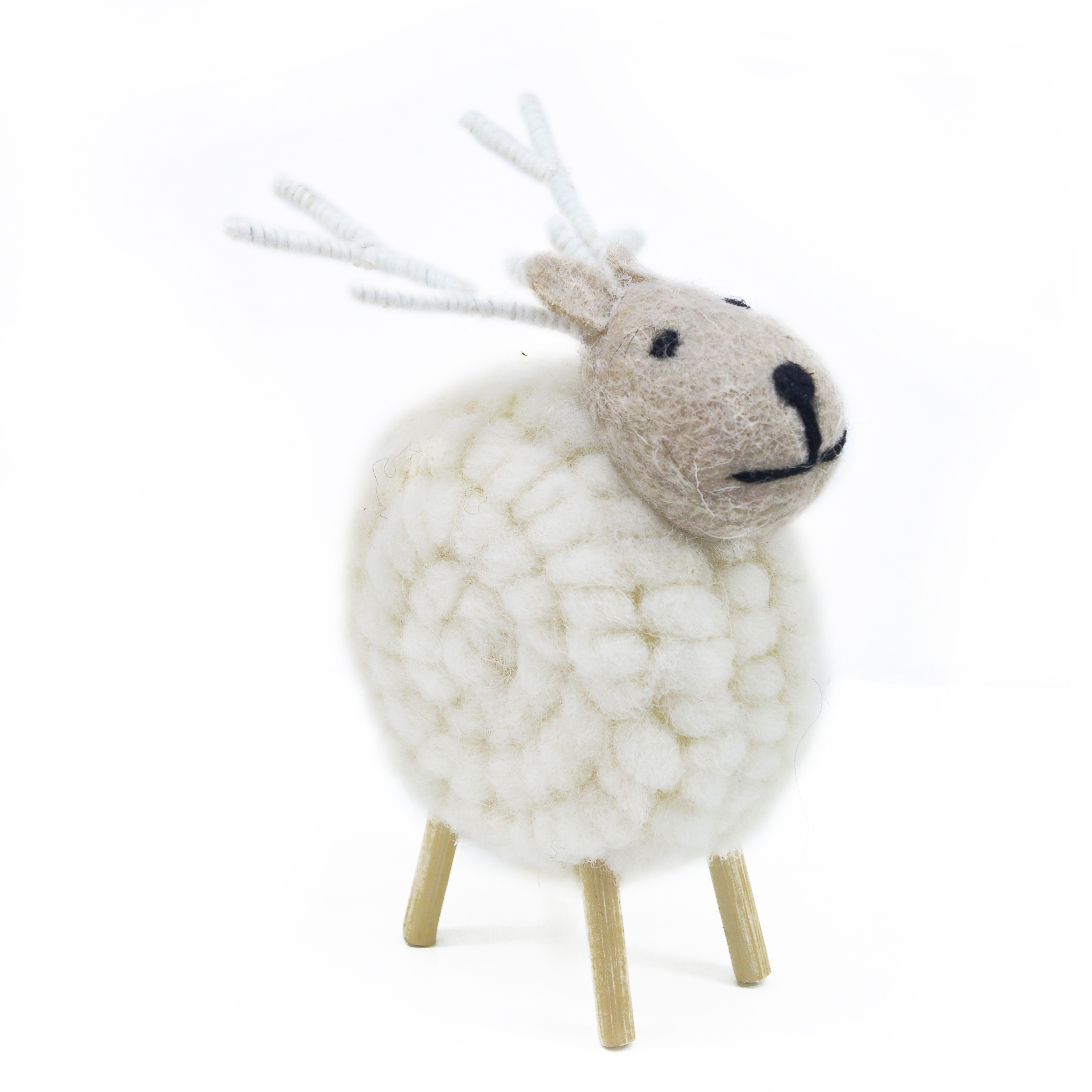 超值羊毛毛毡/羊毛摆件/圣诞限时产品图