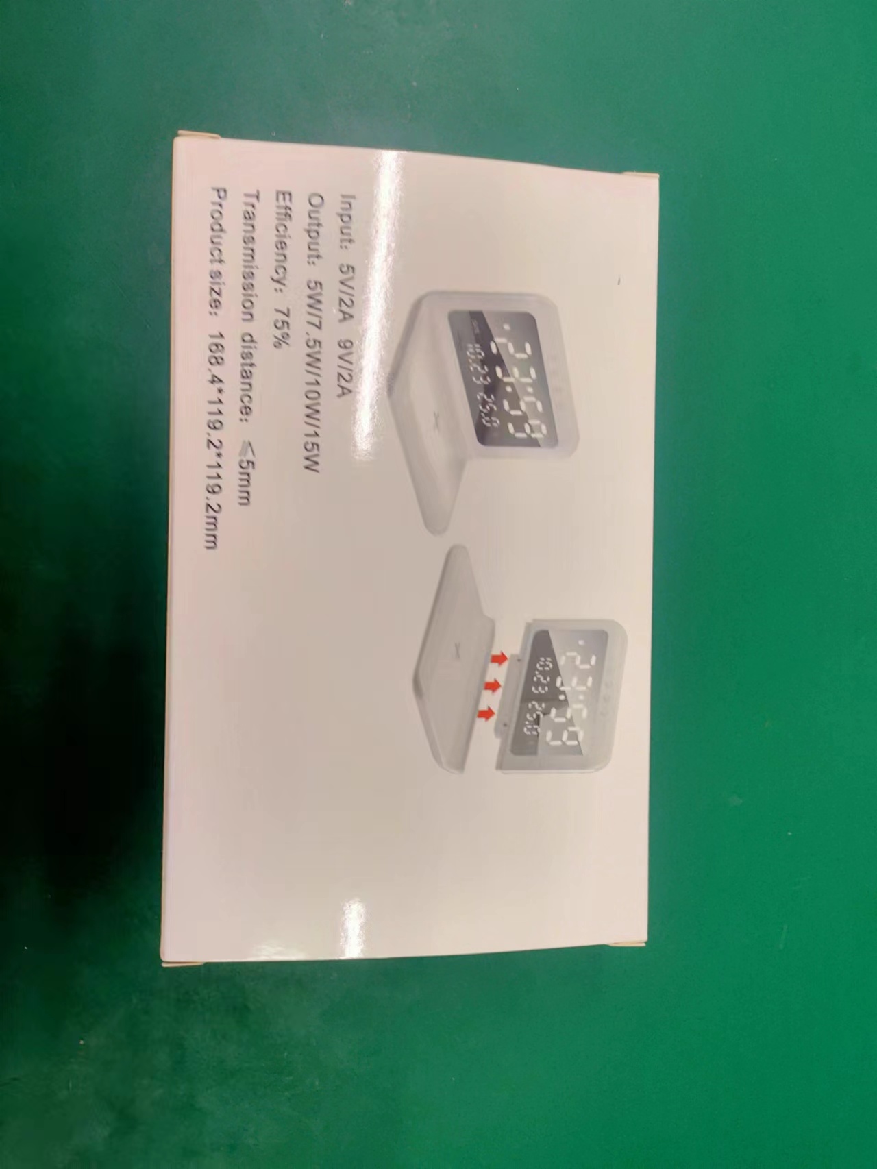 拆分式时钟无线充 手机无线充 15W详情图9