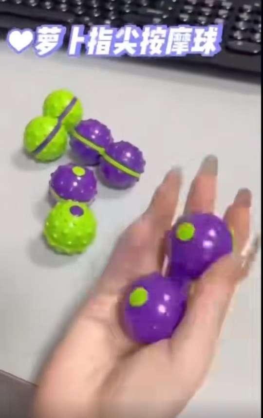 Explosive 3D Gravity Turnip Knife Massage Turnip Ball Turnip Gun