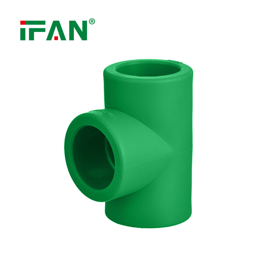 IFAN Multi-specification PPR pipe fittings Hot and Cold water pipe fittings Home improvement water pipe fittings reducing tee Application Scenario