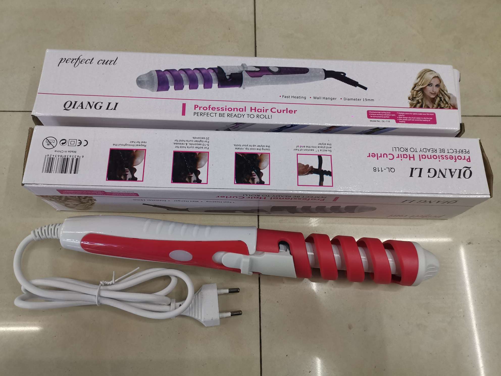 限时抢购！电热卷发棒，大卷梨花烫发器，螺旋卷发无烫伤，多色可选，不买你会后悔！详情图7