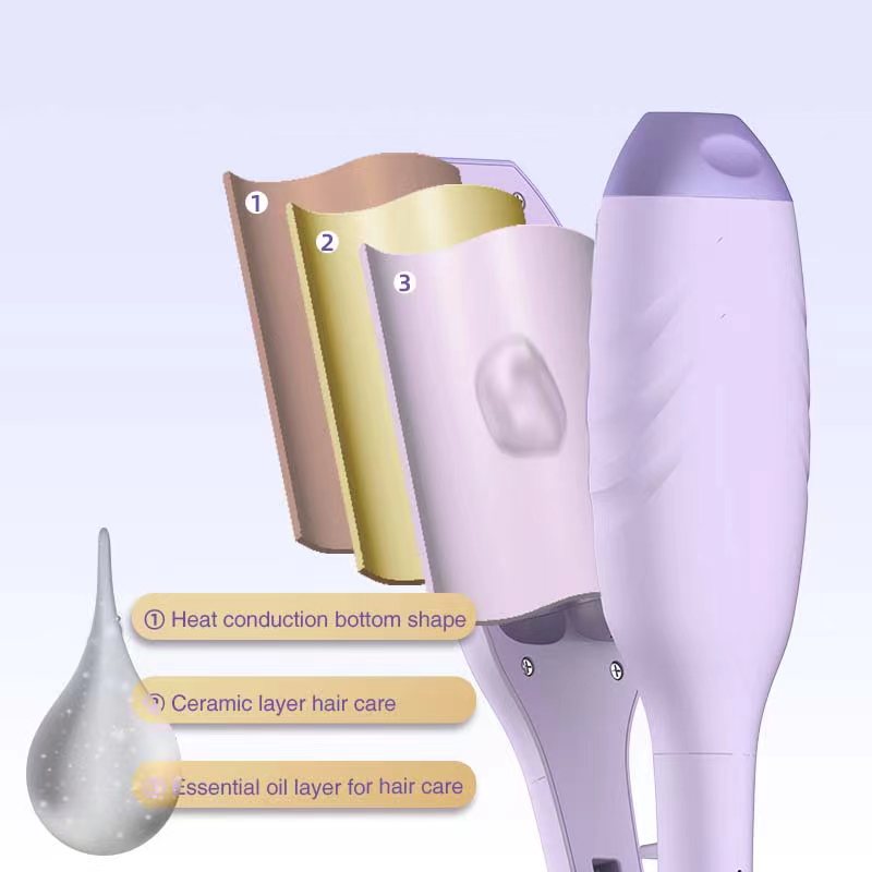 新品上市！蛋卷头卷发棒，懒人神器，防烫夹板，羊毛卷水波纹大卷，迷你蛋卷棒，限时抢购，不买你会后悔！详情图4