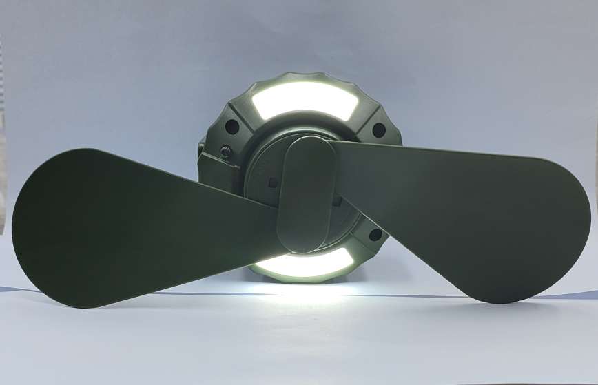 Small Rechargeable Fan Lighting Chandelier details Picture