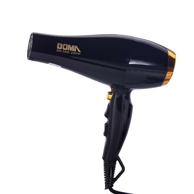Boma marca secador de pelo 2200W soplador de aire caliente y frío de alta potencia hogar hotel soplador de aire transfronterizo al por mayor BM-3900