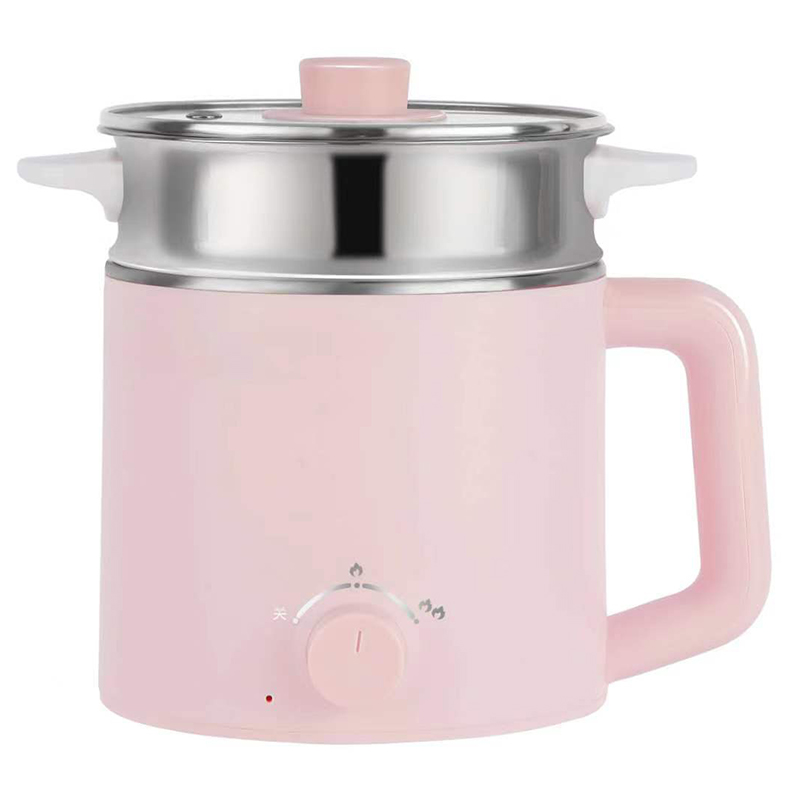 博马品牌电煮锅煮面火锅迷你小功率寝室多功能小型家用宿舍电热锅BM7716-5