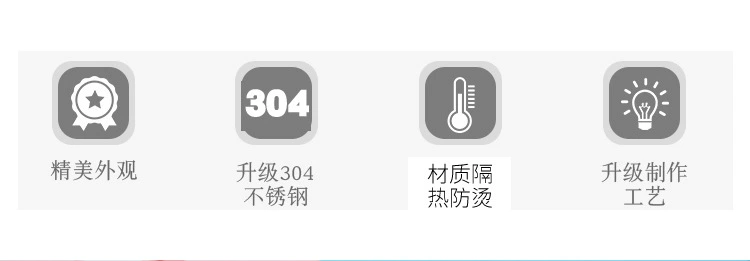 J129-XC-449不锈钢304糖果色便携套装叉勺筷三件套旅行儿童餐具详情图3