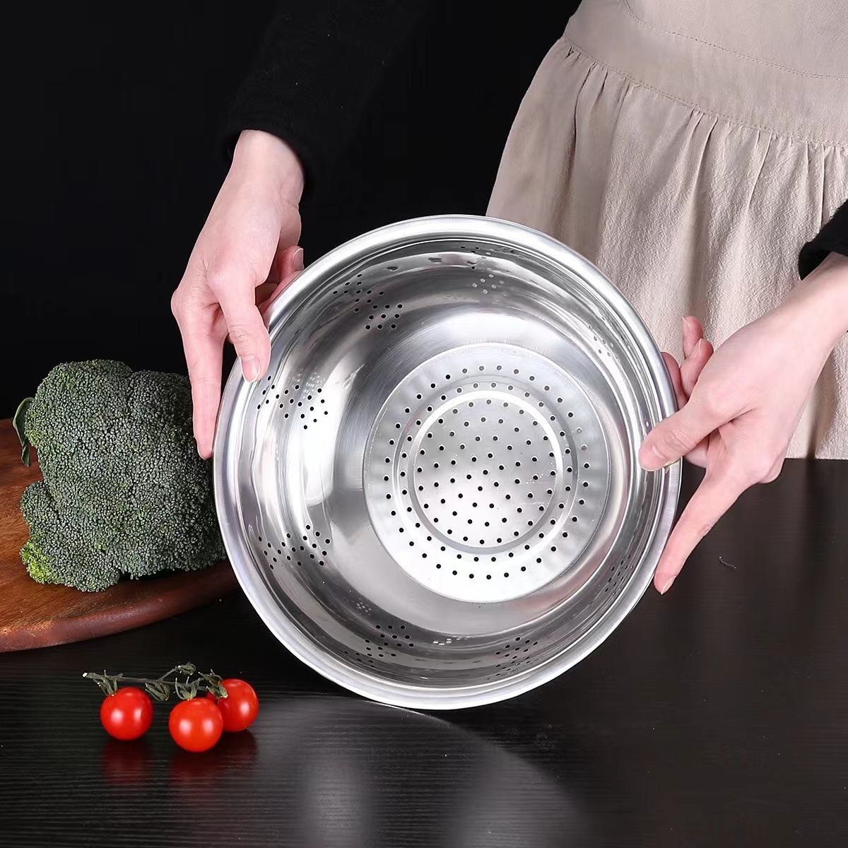 洗米盆/沥水篮/沥水盆/淘米盆产品图