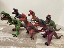 欧胤玩具 六款发声恐龙玩具 发声发光玩具 创意模型玩具