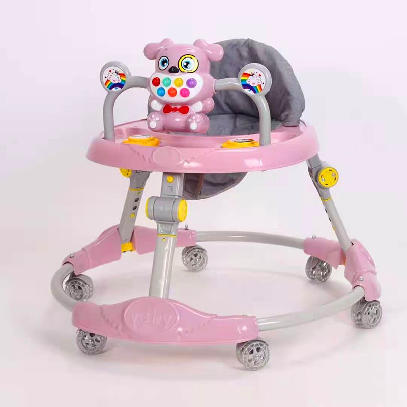 蓝色红色粉红色新生婴儿儿童起步车 婴儿学步车 儿童学步车详情11