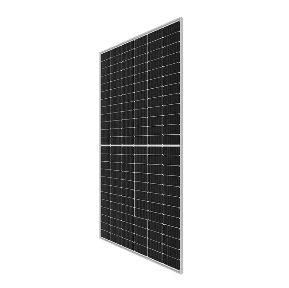 LVTOPSUN新能源设备5年质保31片起订太阳能供电储能单晶硅高品质太阳能板550瓦