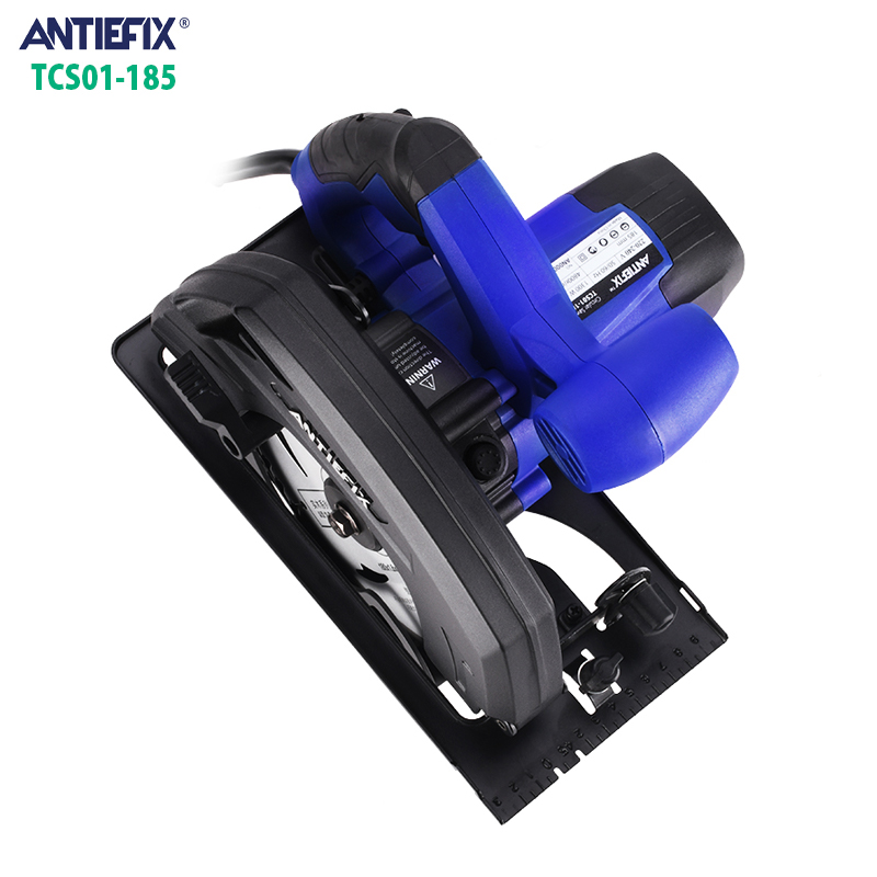 岸贴手提185电圆锯7寸锯片电动木工电锯45°斜切锯塑料木材切割机详情2