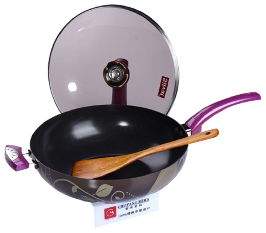 不锈钢煎锅平底锅厨房多用煎炒锅家用不粘锅耐用煎锅具详情2