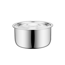 DF99141 Thickened stainless steel basin Thai cooking pot Conditioning pot Kitchen seasoning pot Oil basin soup pot set pot Kitchen Hotel supplies DF trading house