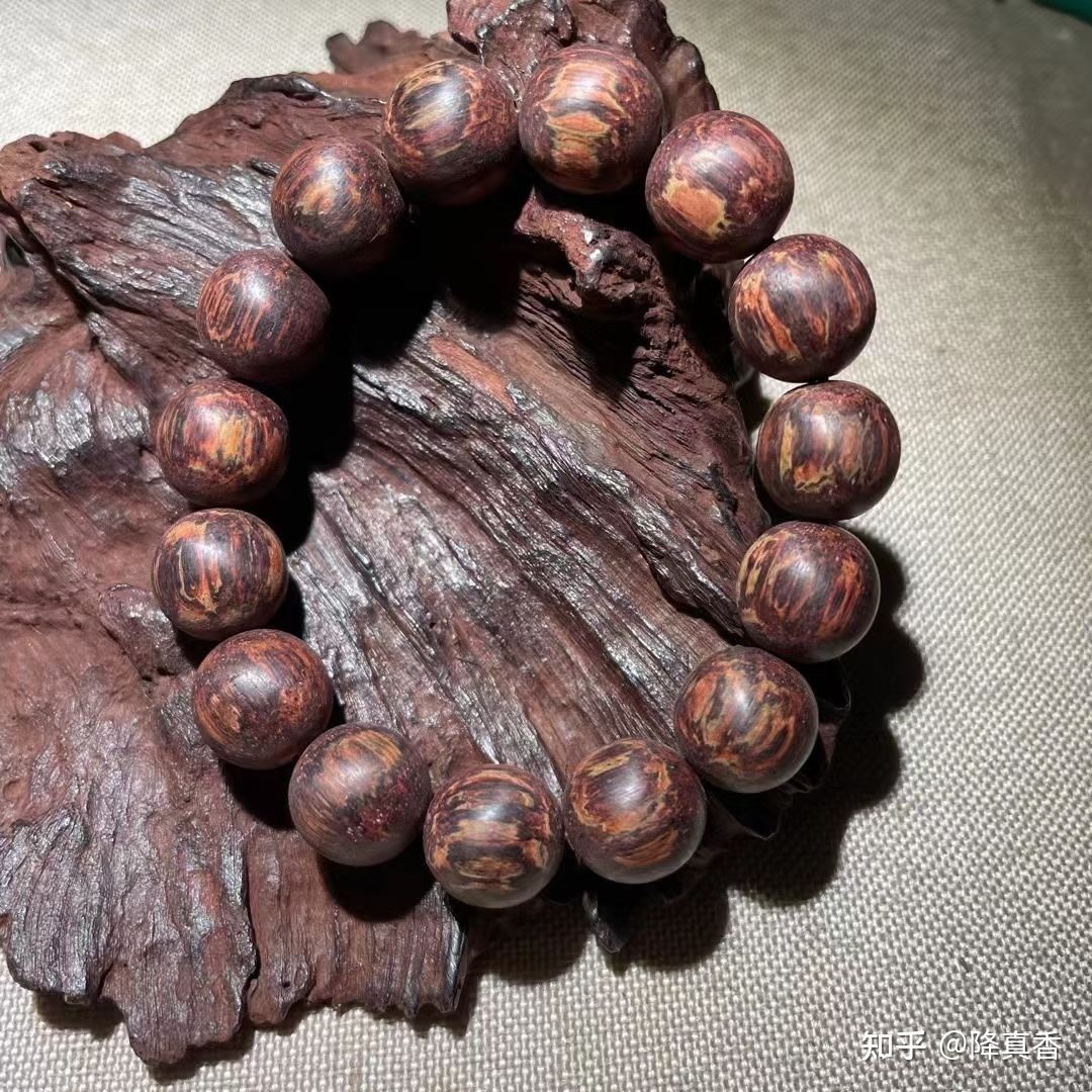 新疆哈密淖毛湖红伊丁天宝石陨石手串男女款108颗佛珠手持手链