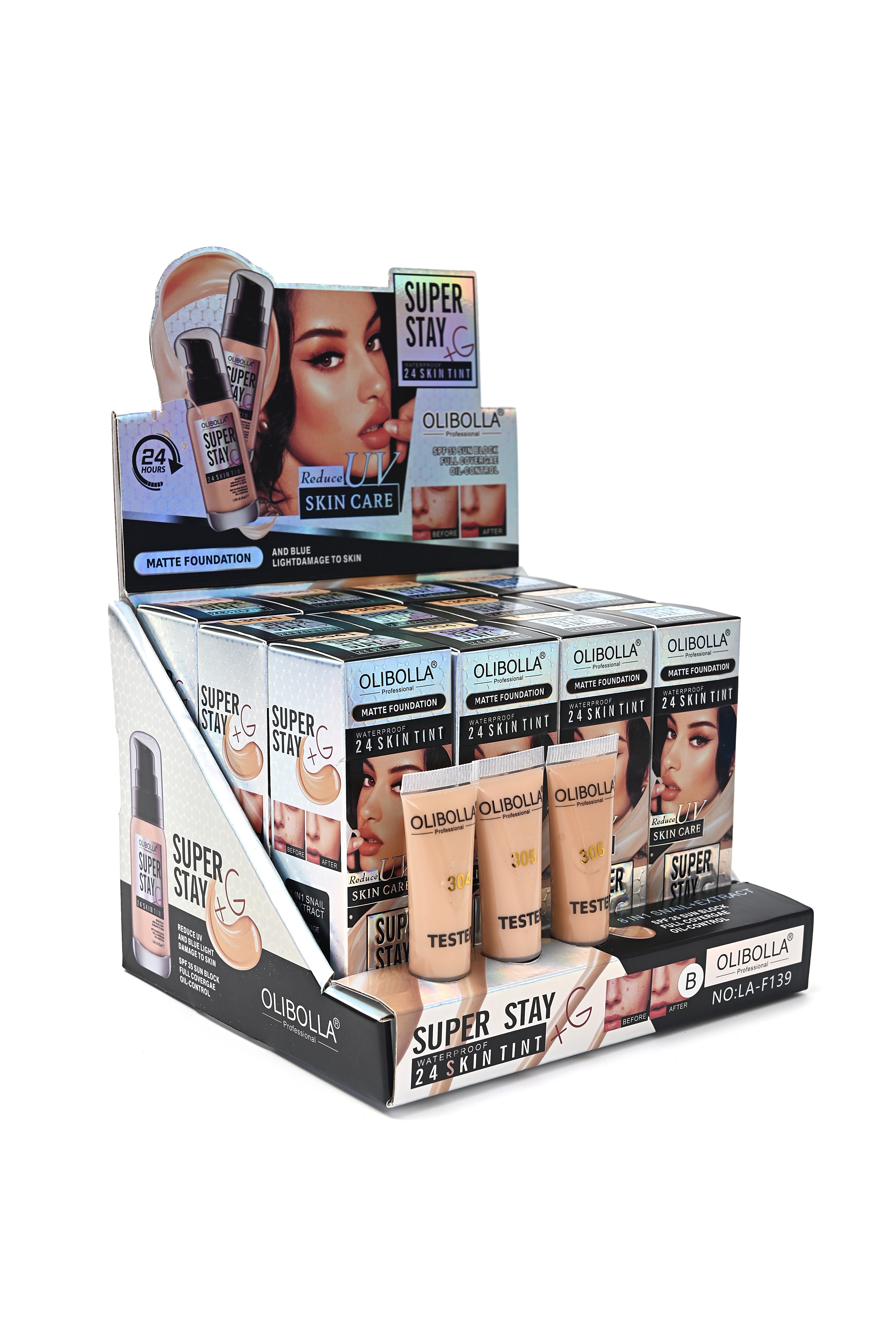 The 2023 new model of LA-F139 is selling well! Matte mist flour base liquid, moisturizing and long-lasting without makeup smudging, a bestseller in foreign trade!