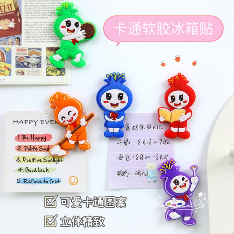 Factory direct sales of home decoration items, fridge magnets and soft glue Application Scenario