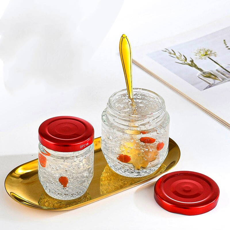 New Bird's Nest Bottle Fresh Stewed Bird's Nest Separate Bottle Flower Glue Fish Glue Stewed Milk Clam Glass Bottle Application Scenario