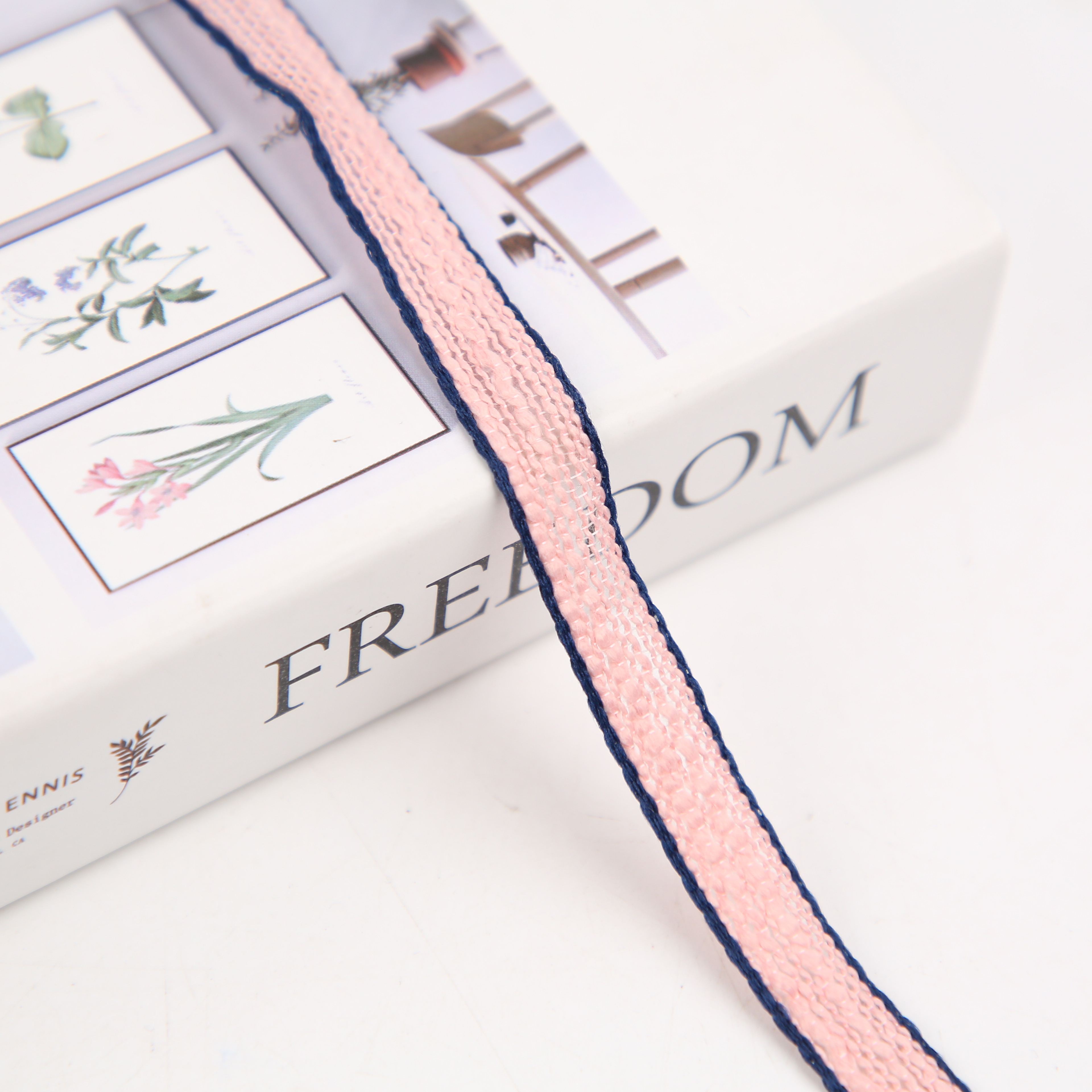 Wholesale Threaded Ribbed Jumper Fresh Flower Bouquet Packaging Ribbon Cake Box Gift Box Floral Ribbon Supply Threaded Ribbon Specification drawing