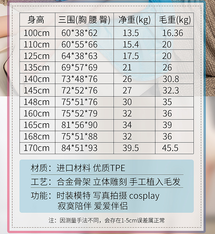 性感制服御姐实体硅胶娃娃情趣可插倒模出斐济成人用品详情17