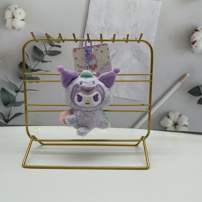 钥匙扣/毛绒公仔/挂件白底实物图