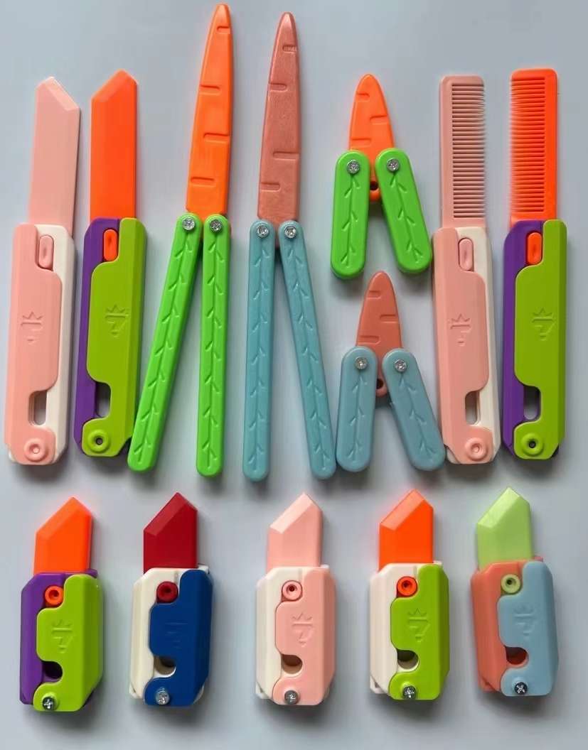 Explosive 3D Banana Knife Radish Knife Radish Massage Ball