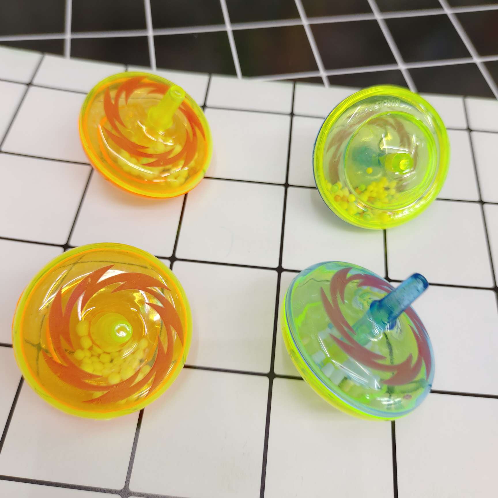 经典款泡沫陀螺 地转混色 扭蛋赠品配件 怀旧休闲款 热销厂家直销详情图7