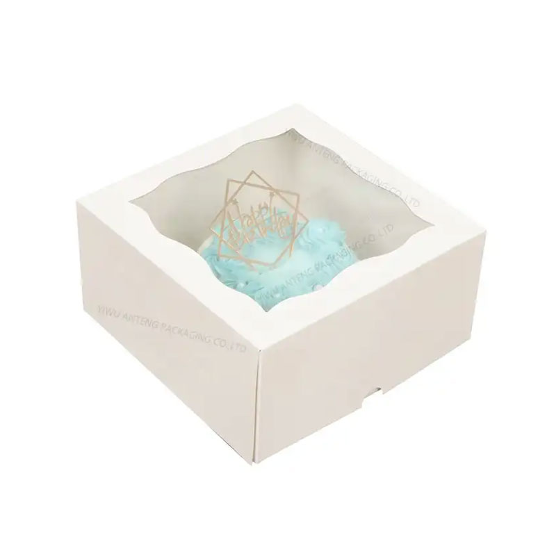 Manufacturer Customized Birthday Party Baby shower Square Big Paperboard Cake Boxes 12Inch full figure