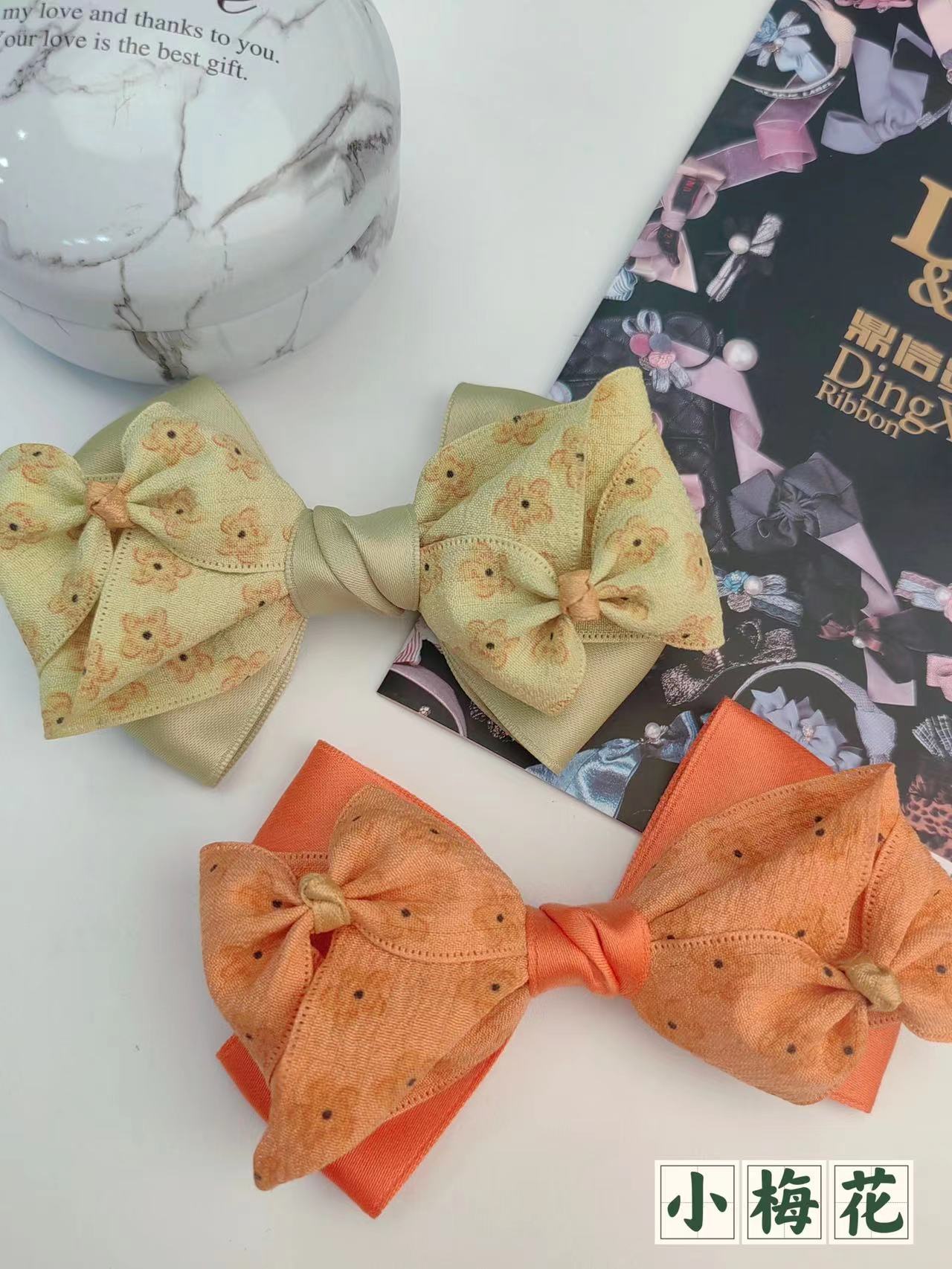 韩国精品/织带鼎信/彩带小梅花/带蝴蝶结/DIY手工丝带/服装配饰/包装辅料/50码细节图