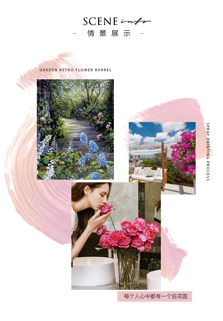 透明方桶养花桶醒花防摔耐压高透简约欧式鲜花桶花店装饰插花桶详情图3