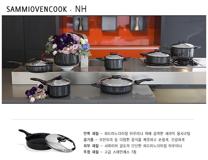 Kitchen code: Korean original imported stainless steel lid hard function frying pan, 24cm pic 4