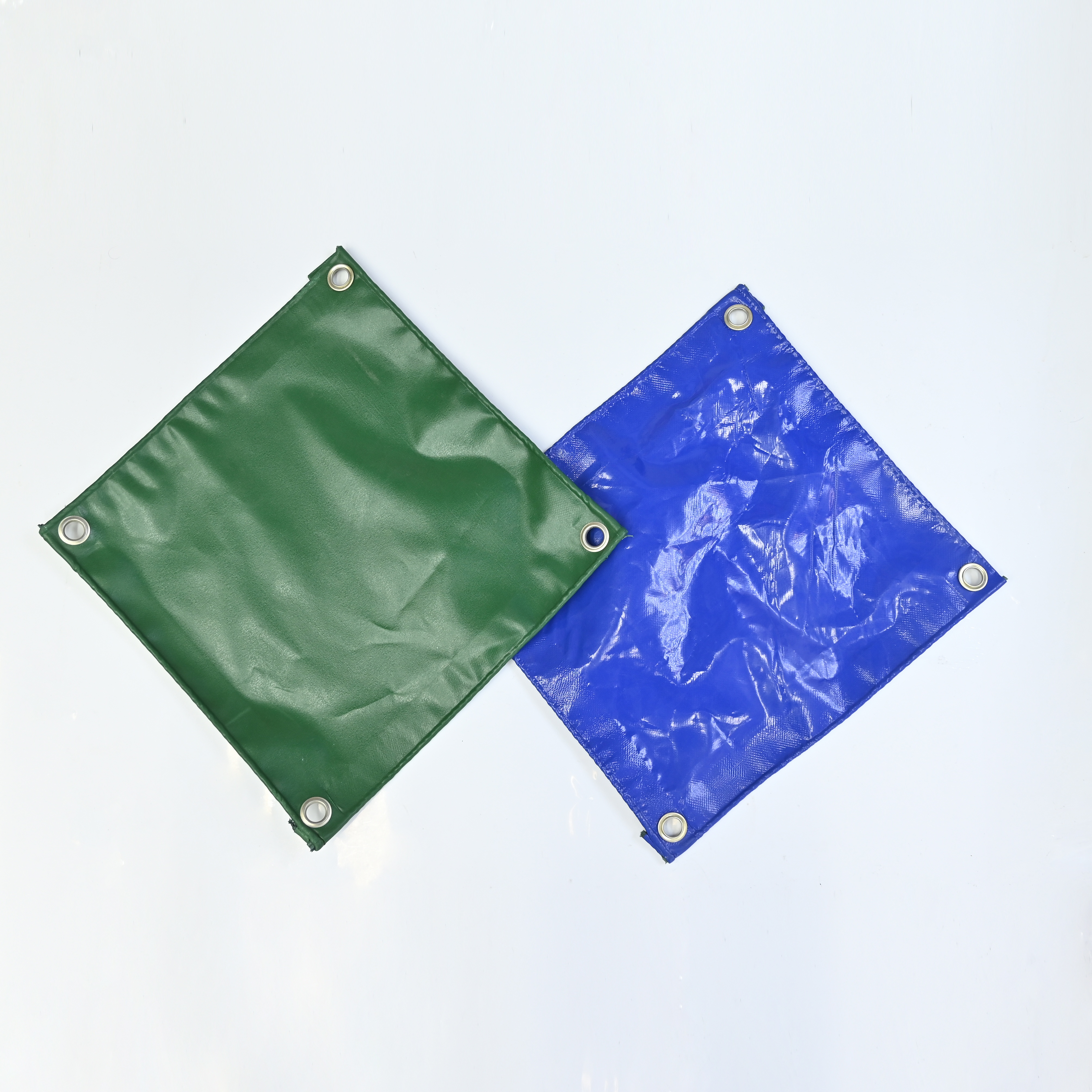 Waterproof, sun-proof and rain-proof canvas tarpaulin, thickened pvc coated waterproof oilcloth, three-proof tarpaulin in green