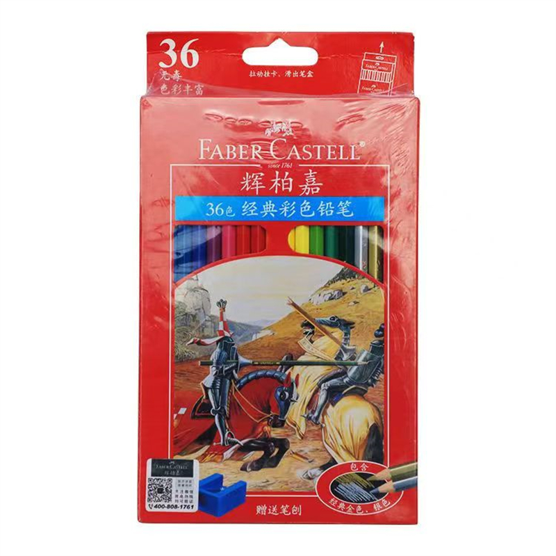 Faber-castell 48-color classic oil-based colored pencils, 36-color and 60-color professional coloring pens, and colored pencils for drawing Item Picture