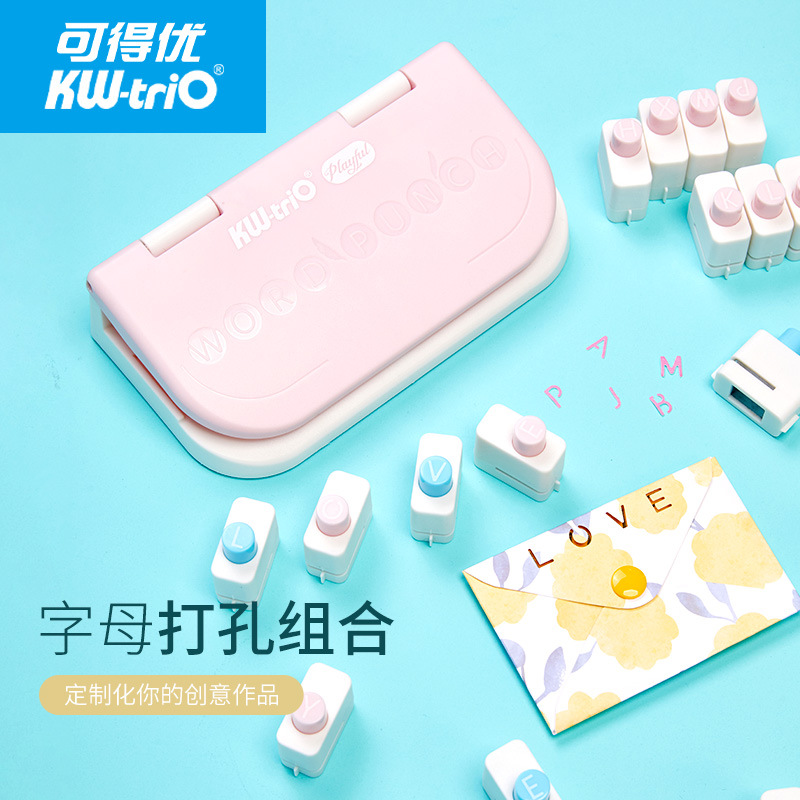 Sixteen Units Of Acquirable Superior Kw-Trio Yhj-Zm Manual Alphabet Punching Machine Love Letter Embosser