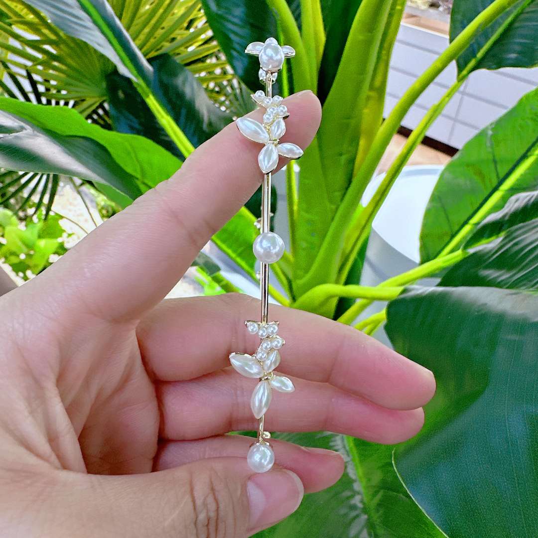 时尚珍珠蝴蝶少女发箍