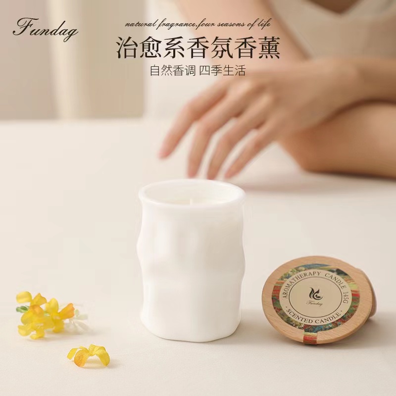 145G Ceramic Scented Candle Specification drawing