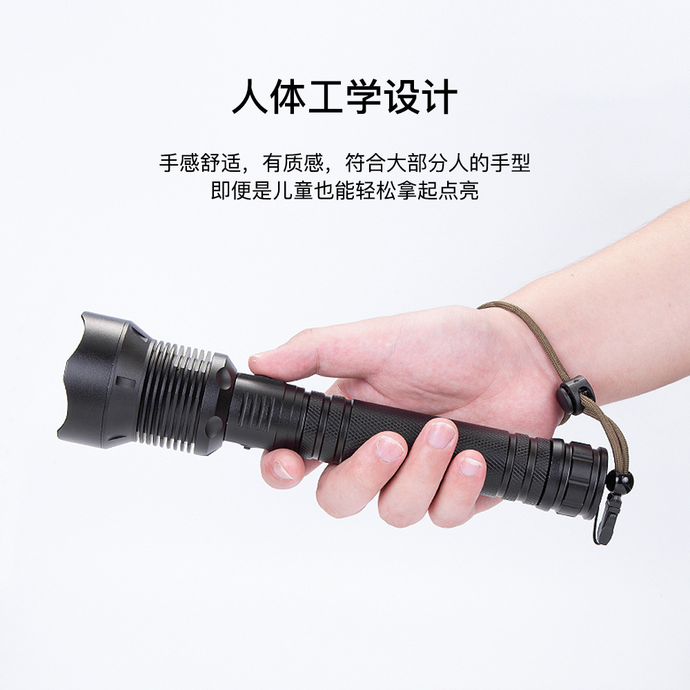 照明/手电筒/手电筒手电/强光手灯/深海手电筒产品图